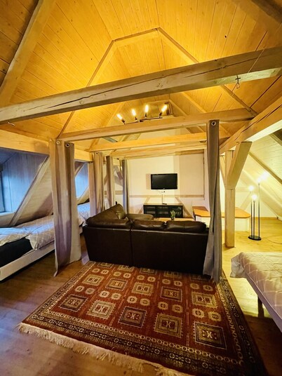 Enchanting four-bed apartment near Magdeburg