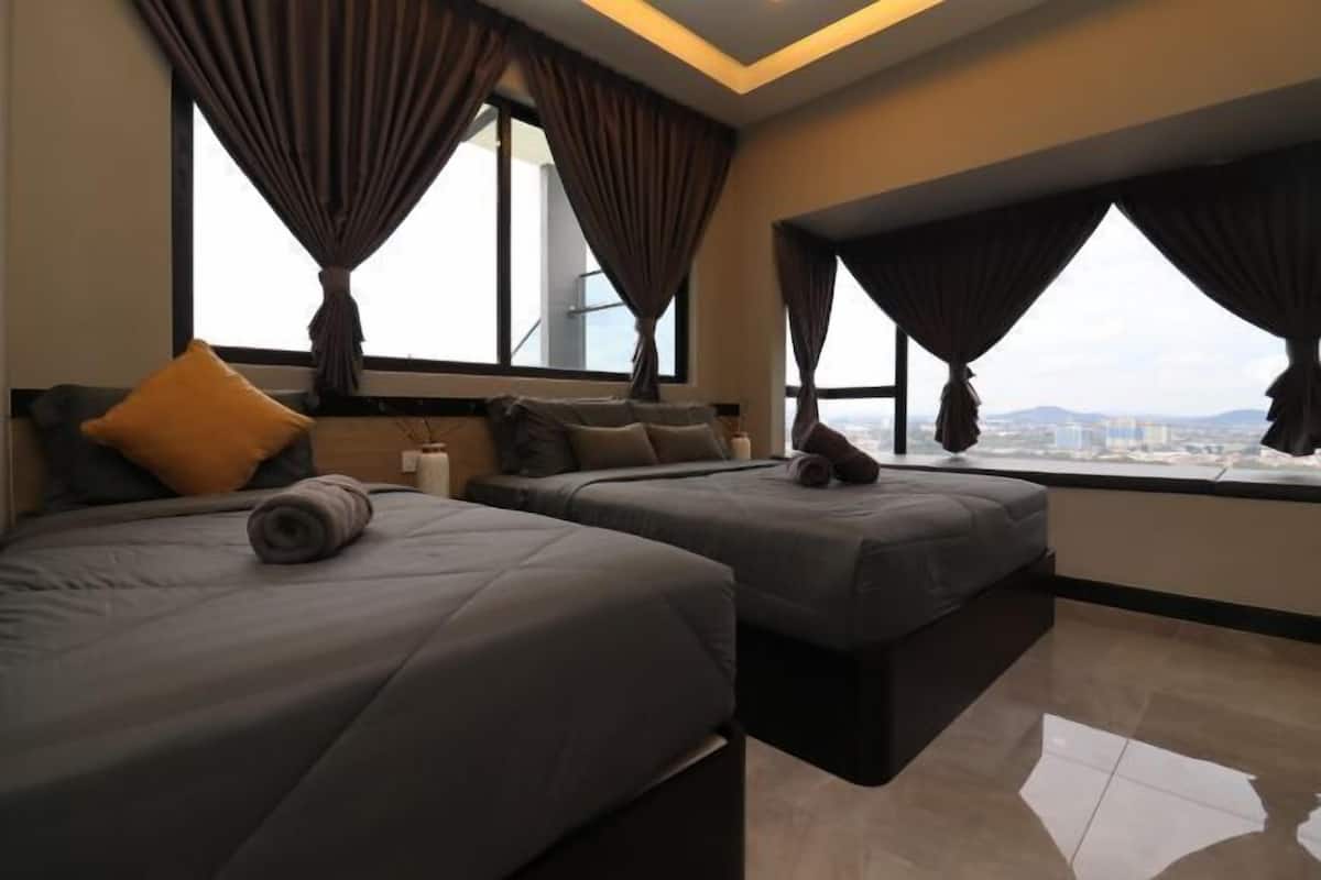 Italienske Frette-laken, sengetøy av topp kvalitet og memory foam-senger