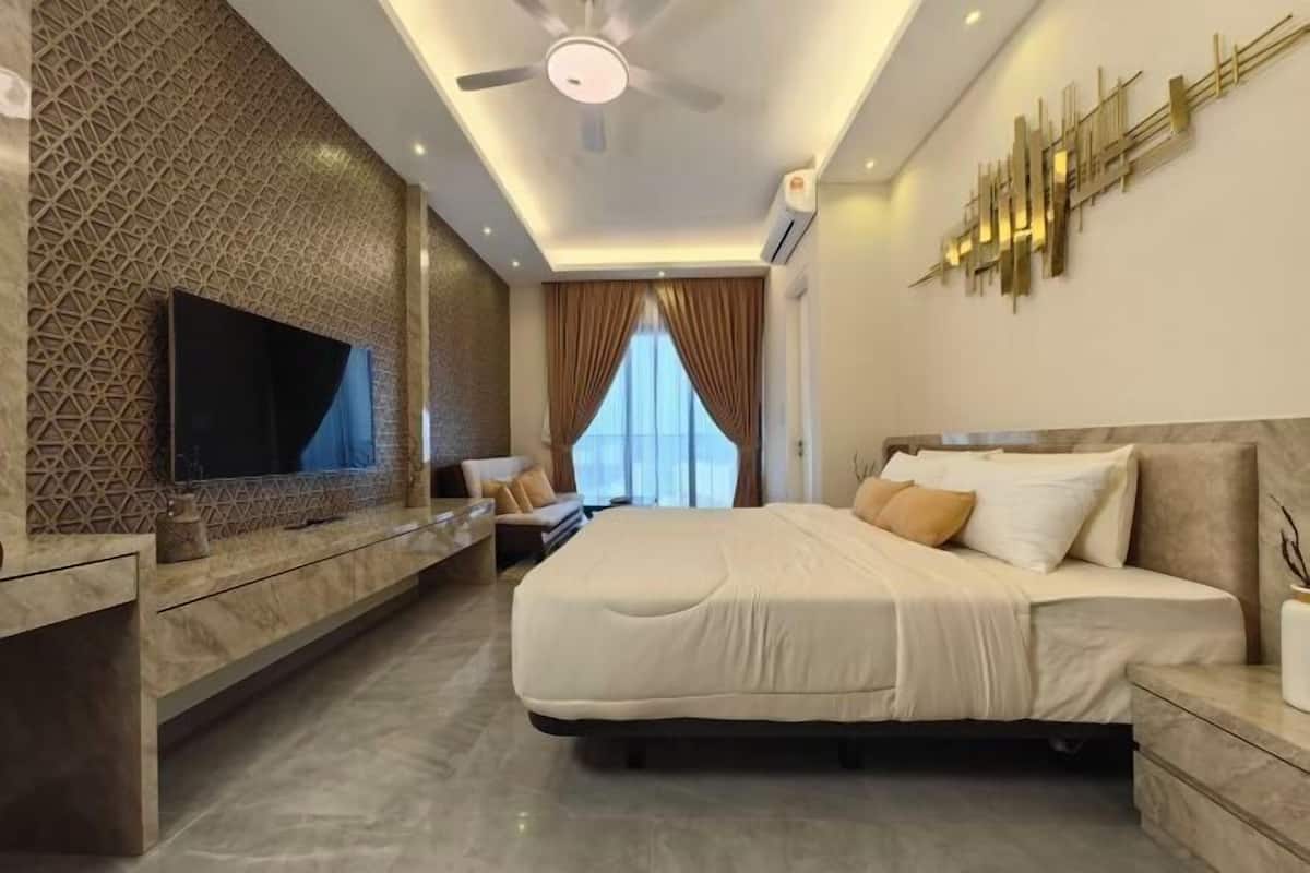 Italienske Frette-laken, sengetøy av topp kvalitet og memory foam-senger