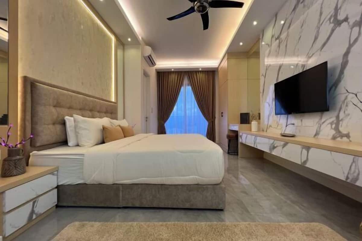 Italienske Frette-laken, sengetøy av topp kvalitet og memory foam-senger