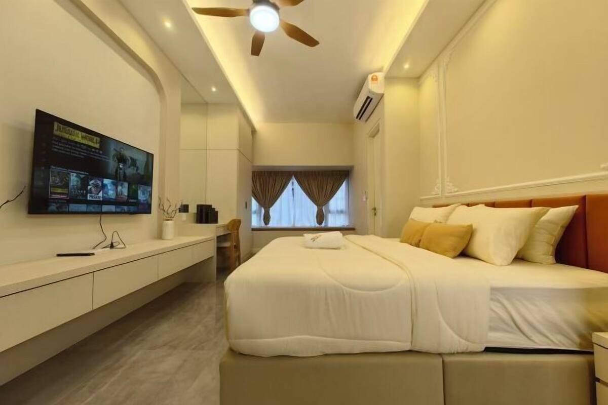 Italienske Frette-laken, sengetøy av topp kvalitet og memory foam-senger