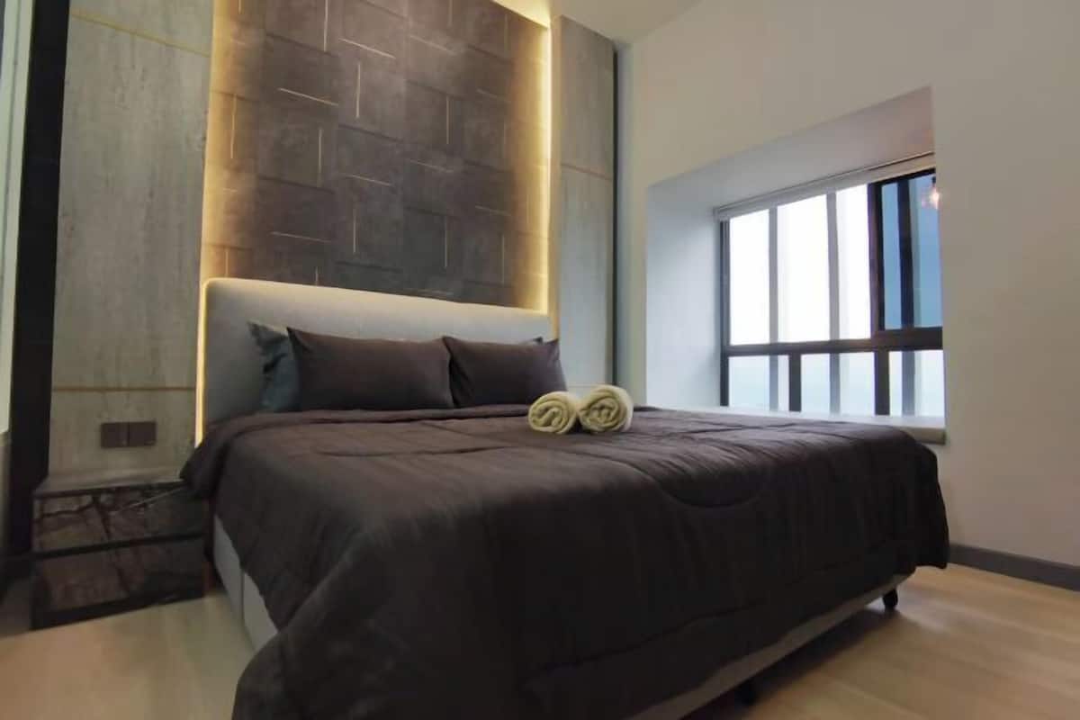 Italienske Frette-laken, sengetøy av topp kvalitet og memory foam-senger