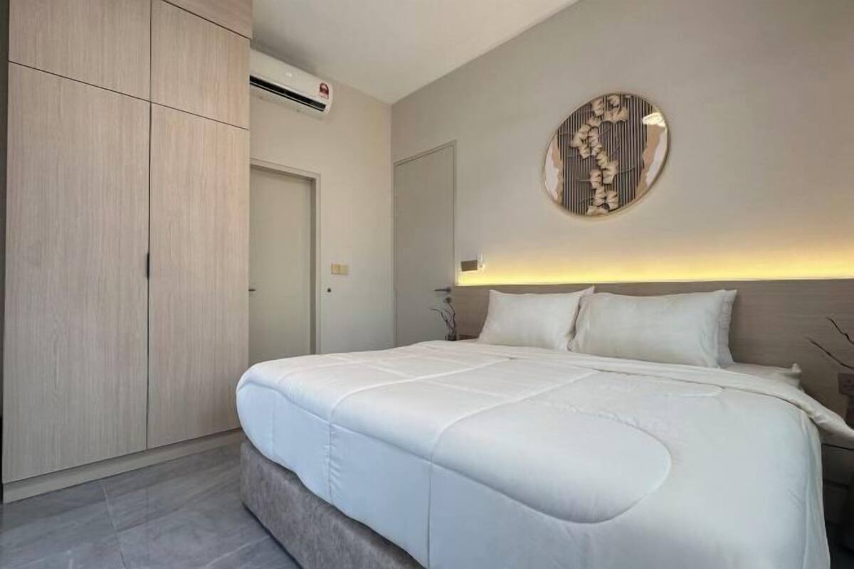 Italienske Frette-laken, sengetøy av topp kvalitet og memory foam-senger