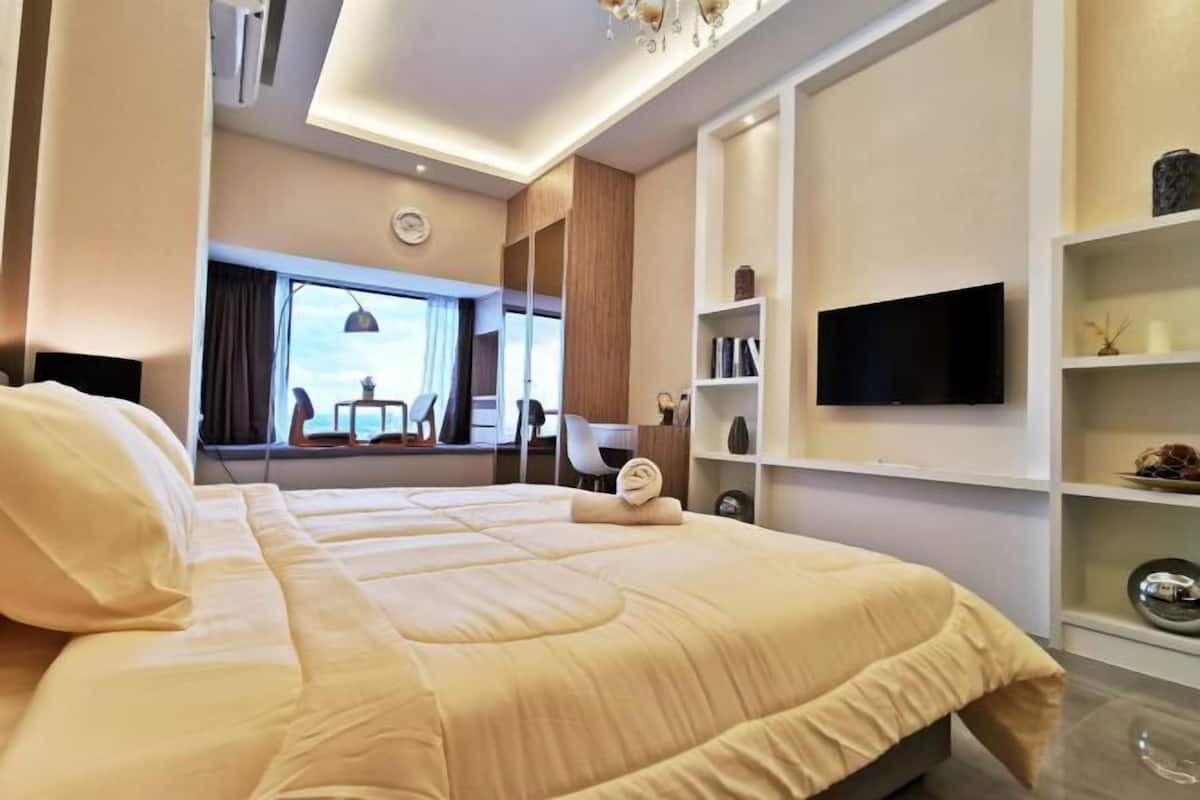 Italienske Frette-laken, sengetøy av topp kvalitet og memory foam-senger