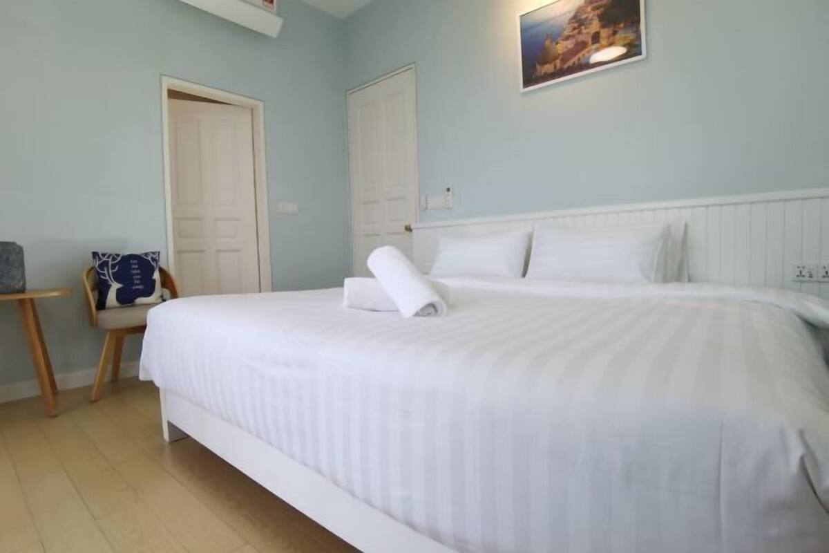 Italienske Frette-laken, sengetøy av topp kvalitet og memory foam-senger