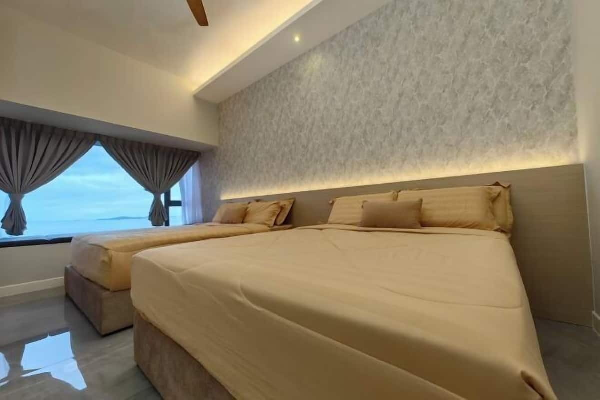 Italienske Frette-laken, sengetøy av topp kvalitet og memory foam-senger