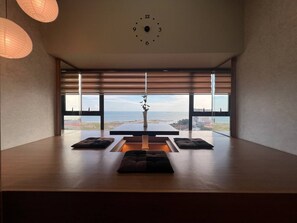 Family Apartment, 2 Bedrooms, Sea View | Dining room - Attic Home Melaka Imperio Residence (Malacca City)