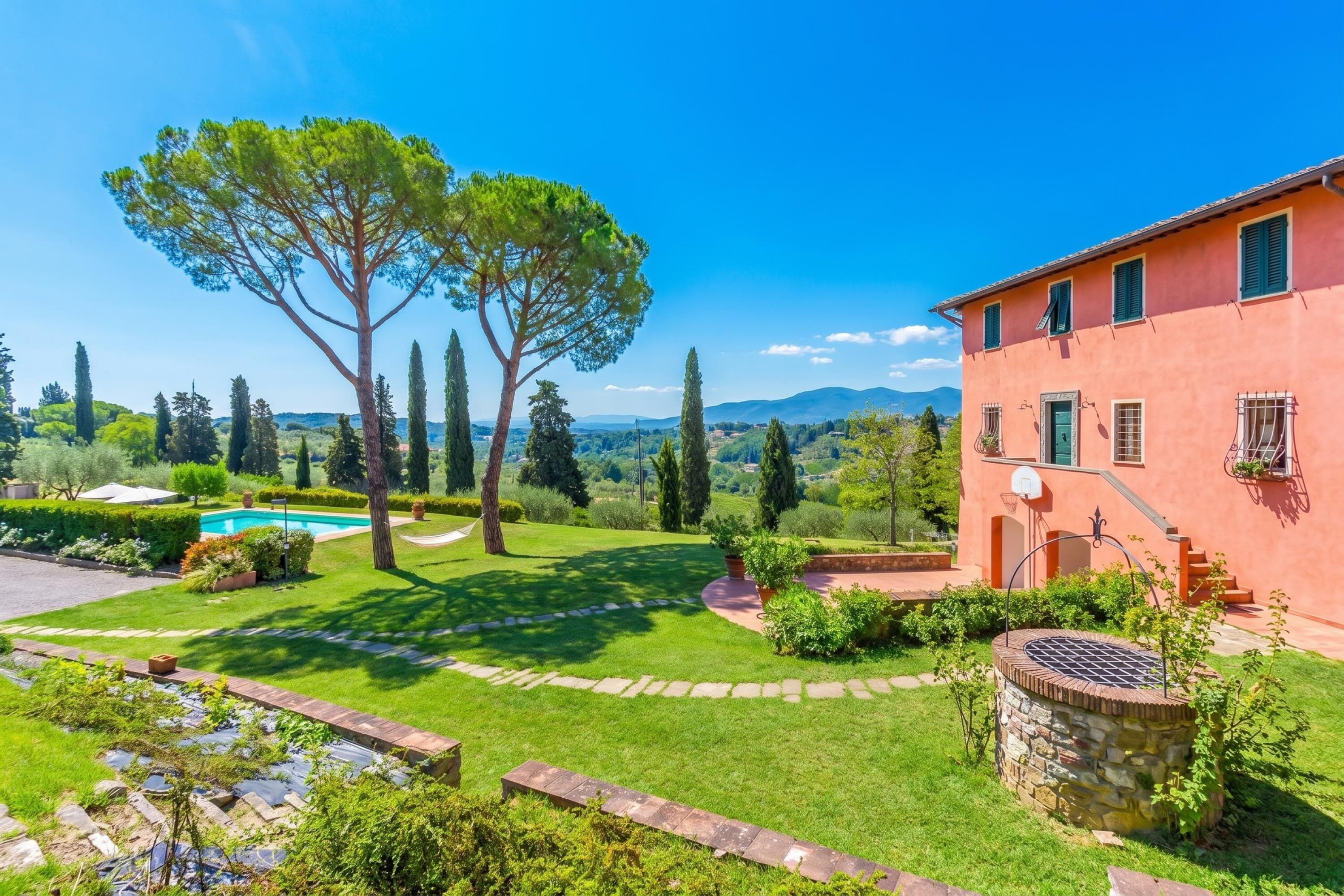 Standard House, Multiple Bedrooms, Mountainside (Casa Paradiso With Wonderful Panorama) | Property grounds