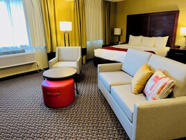 Suite, 1 King Bed with Sofa bed, Non Smoking | Desk, iron/ironing board, free WiFi, bed sheets