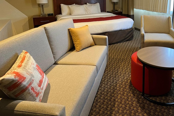 Suite, 1 King Bed with Sofa bed, Non Smoking | Desk, iron/ironing board, free WiFi, bed sheets