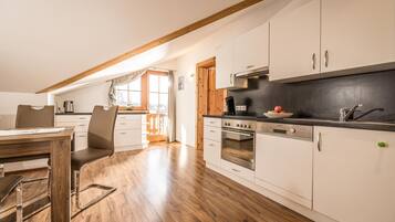 Kühlschrank, Ofen, Herdplatte, Geschirrspüler