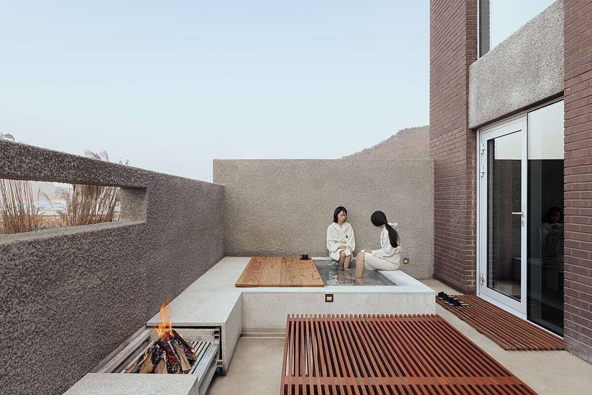 1F Garden Ocean View + Hinoki Bathtub (Breakfast & Dinner for 2) | 隔音、免费 WiFi、床单