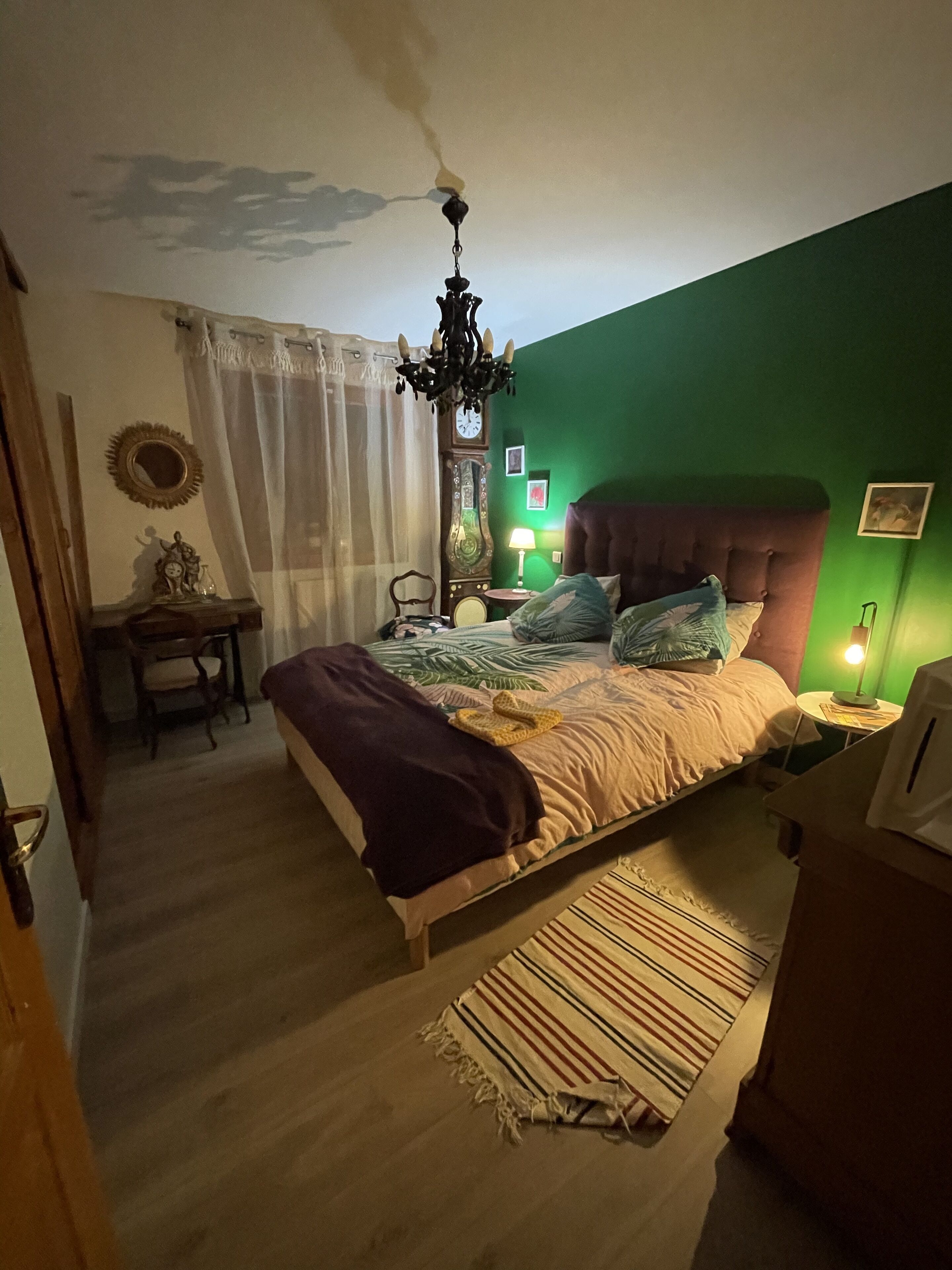 Phòng đôi phong cách lãng mạn (Fleur) | Bàn, bàn ủi/dụng cụ ủi quần áo, truy cập Internet không dây miễn phí 