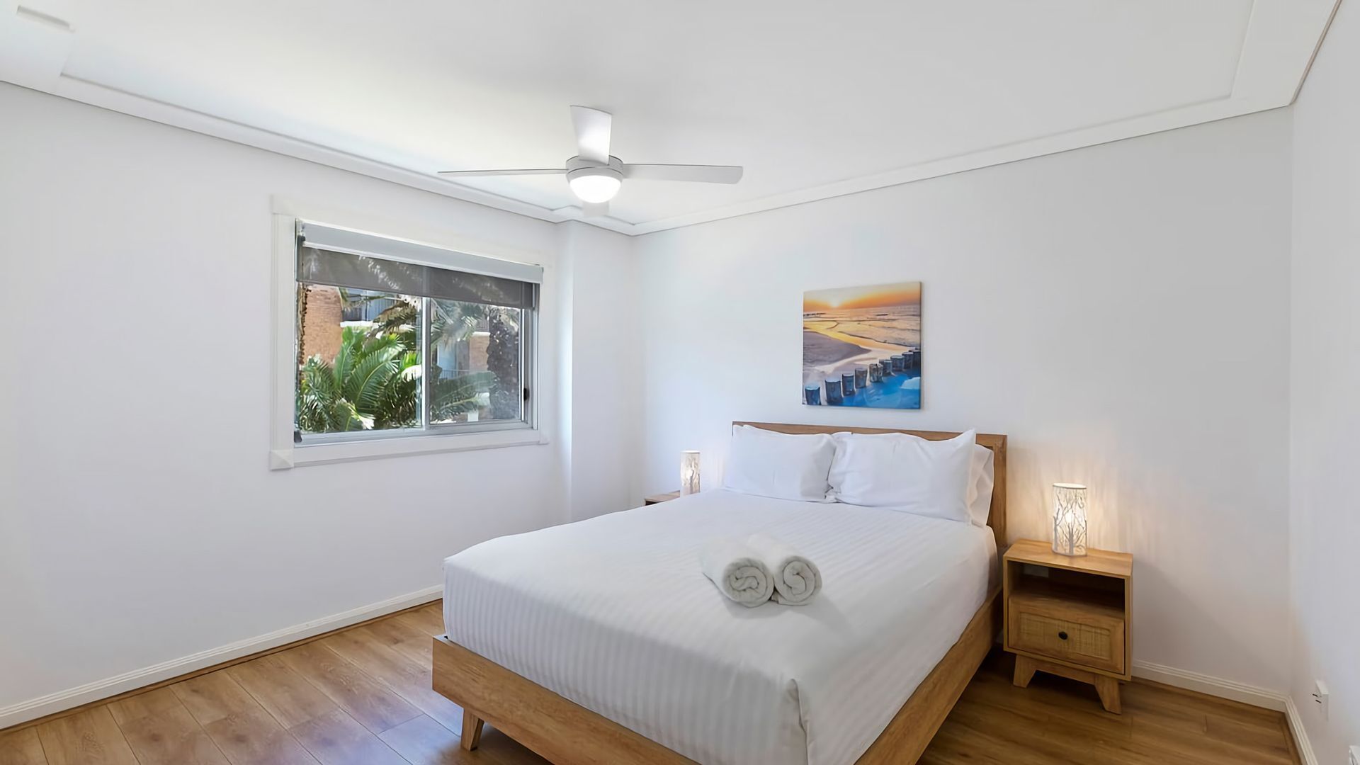 2 bedrooms, iron/ironing board, bed sheets