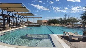 Piscine chauffée
