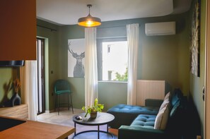 Living area - Konstantin Apartment - Rethymno (Rethymno)