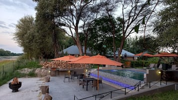 Opvarmet pool