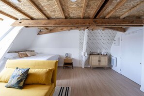 1 chambre, Wi-Fi, draps fournis