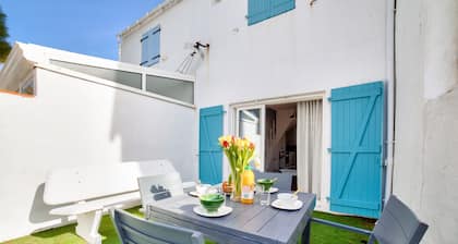 600m de la plage - Maison pour 5 - Terrasse