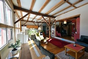 TV, table tennis, books