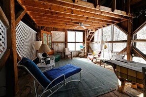 TV, table tennis, books