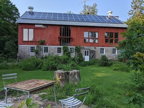 Outdoor dining - The Barn! A Unique Experience in Cable, WI near Mt. Telemark (Cable)