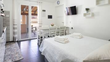 1 Schlafzimmer, kostenloses WLAN, Bettwäsche