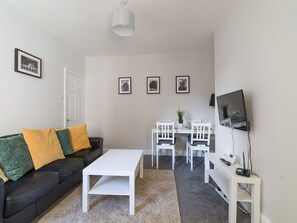 Apartment, 3 Twin Beds | Living area - Lily Apartment 1- 2bed in Bedlington (Bedlington)