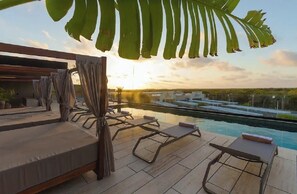 Alberca al aire libre 