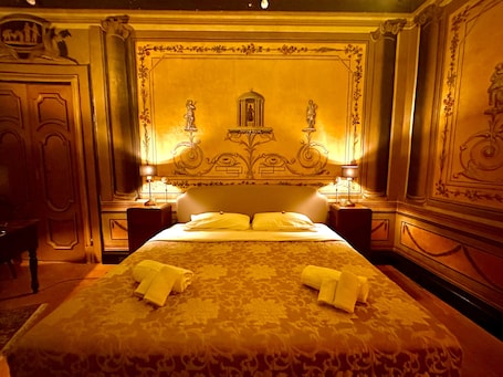 1 habitación y ropa de cama de alta calidad