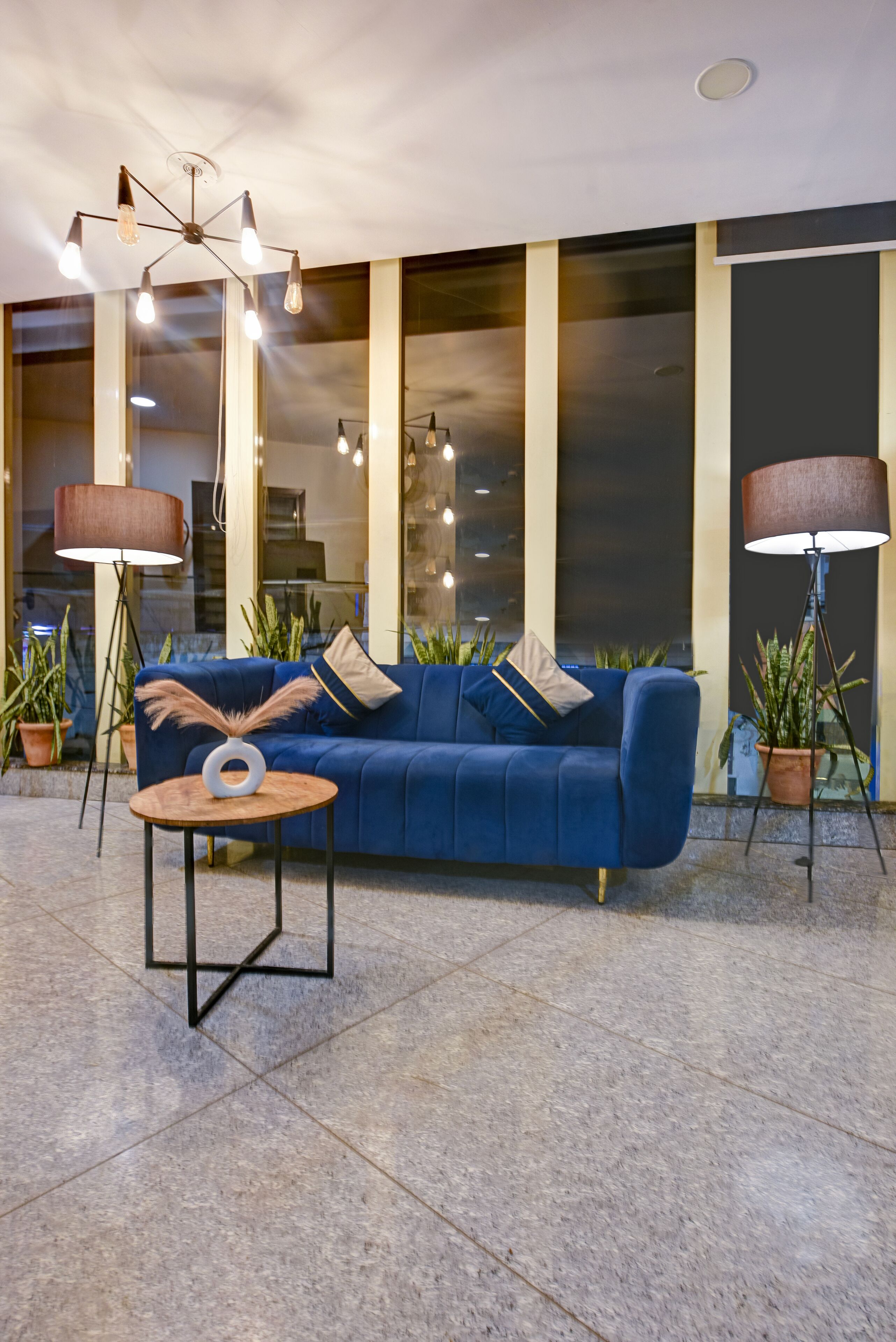 32-inch Smart TV with digital channels, TV, fireplace