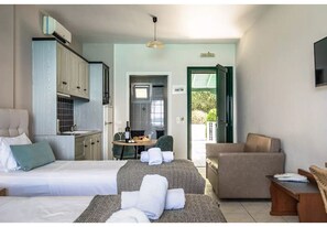 1 多间卧室、免费 WiFi、床单