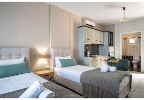 1 Schlafzimmer, kostenloses WLAN, Bettwäsche