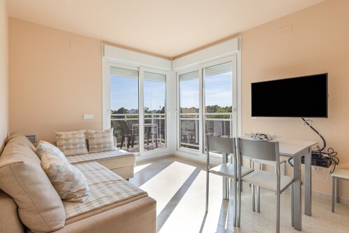 Apartment 'Turó De Tjelle' with Sea View, Wi-Fi and Air Conditioning