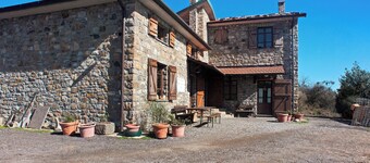 Villa 'Rurale Della Barcareccia' avec vue sur mer