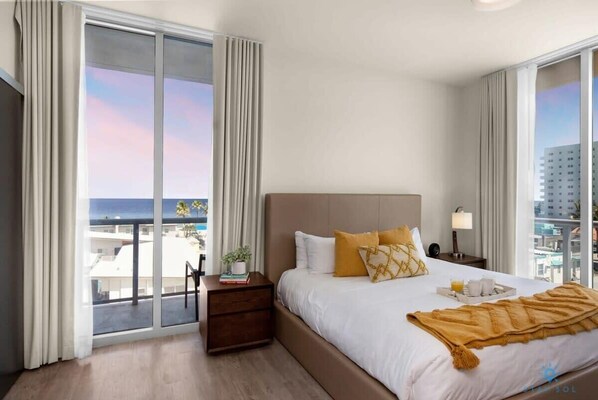 1 bedroom, iron/ironing board, travel crib, WiFi