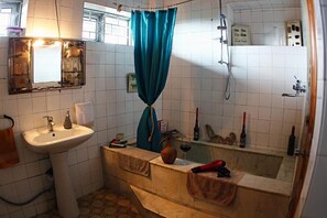Free toiletries, hair dryer, towels, soap