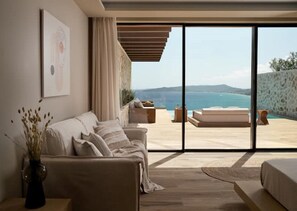 Smart TV, fireplace, stereo