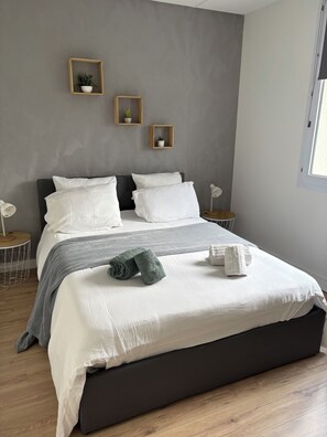 2 habitaciones, wifi gratis y ropa de cama 