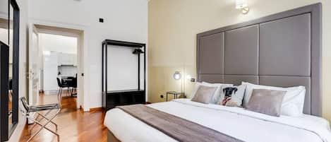 2 bedrooms, iron/ironing board, travel crib, WiFi