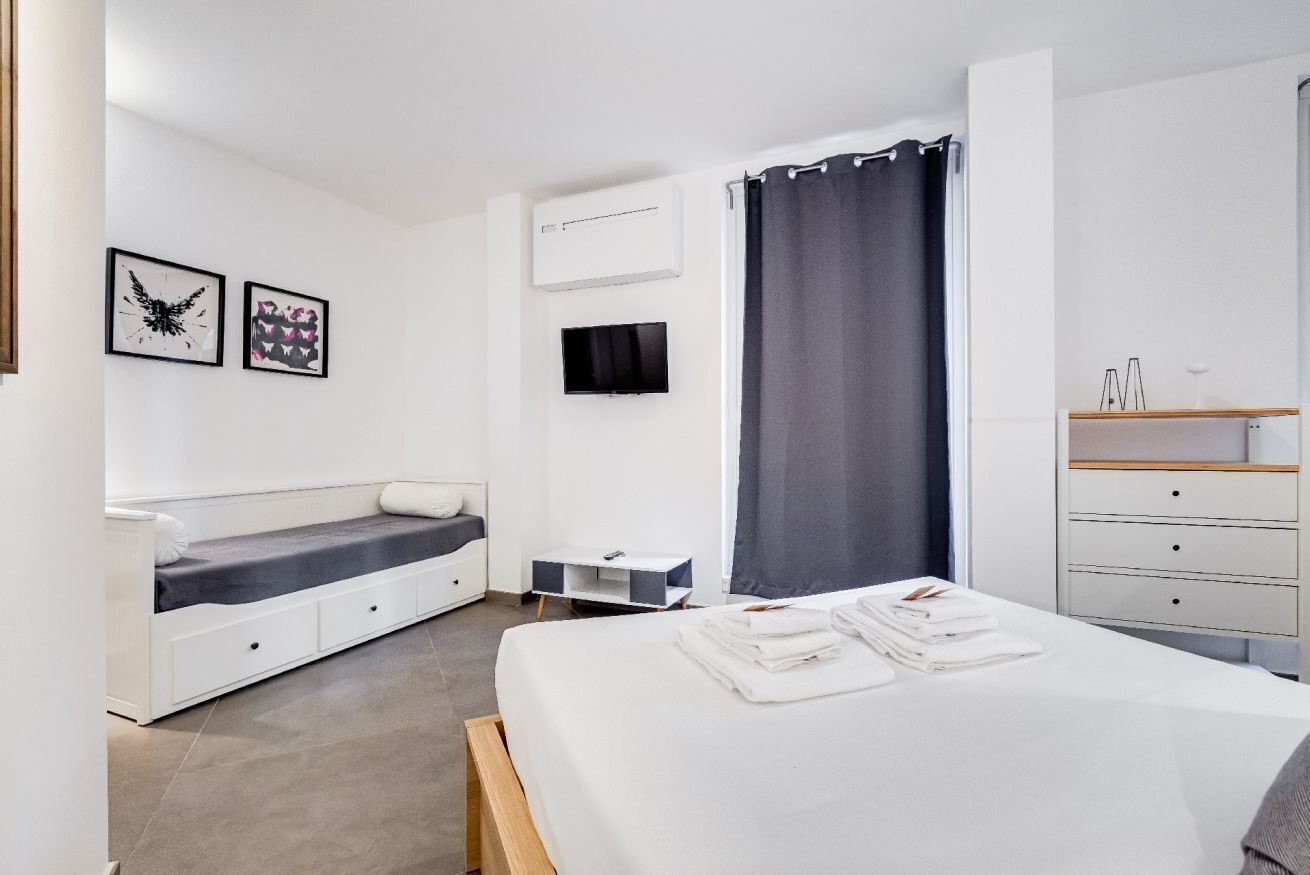 1 soverom, strykejern/-brett, wi-fi og sengetøy