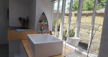Sages - Regency country villa in heart of Dolton (house and garden flat)
