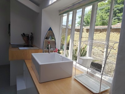 Sages - Regency country villa in heart of Dolton (house and garden flat)