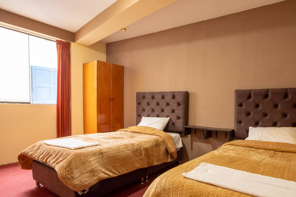 Wifi gratis y ropa de cama