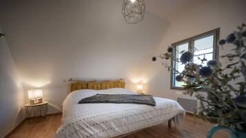 3 chambres, draps en coton égyptien, literie de qualité supérieure