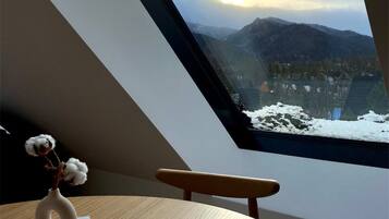 Penthouse, 2 Bedrooms, Mountain View, Tower | Living room | 40-inch Smart TV with digital channels, TV, toys