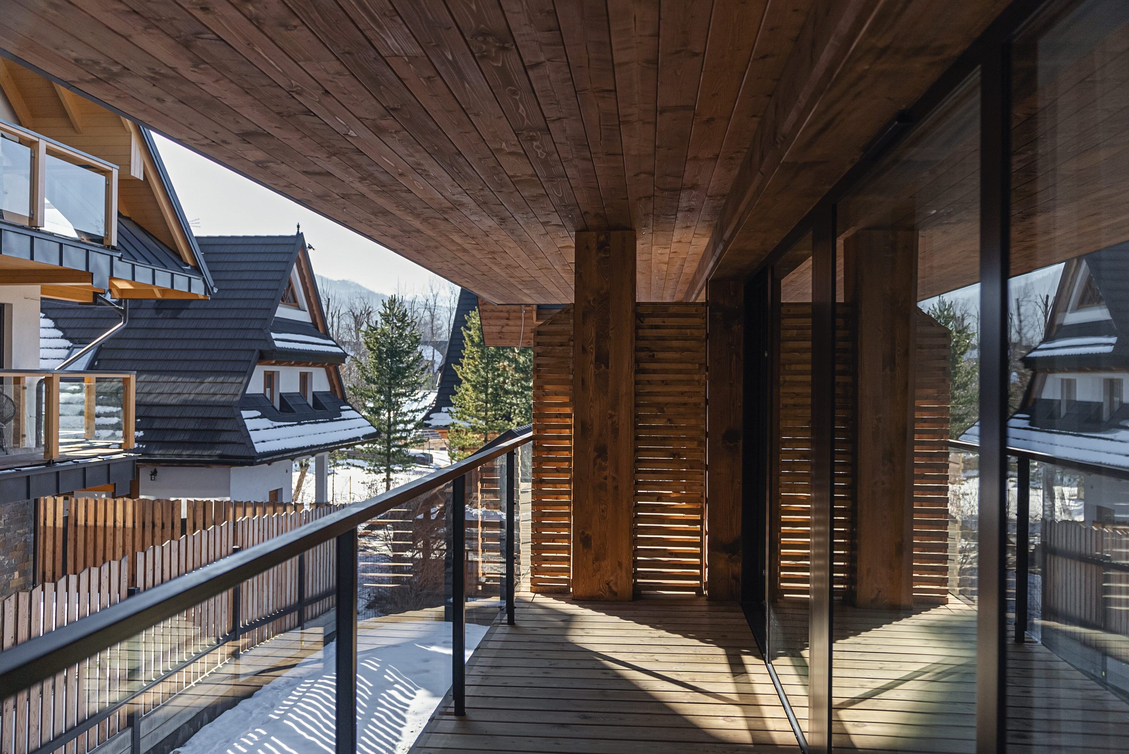 Studio Suite, pemandangan gunung | Balkon