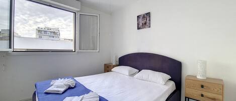 1 bedroom, iron/ironing board