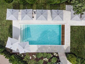 Seasonal outdoor pool - La Nauve Hôtel & Jardin - Relais & Châteaux (Cognac)