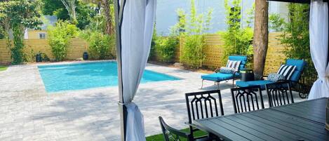 Una piscina climatizada